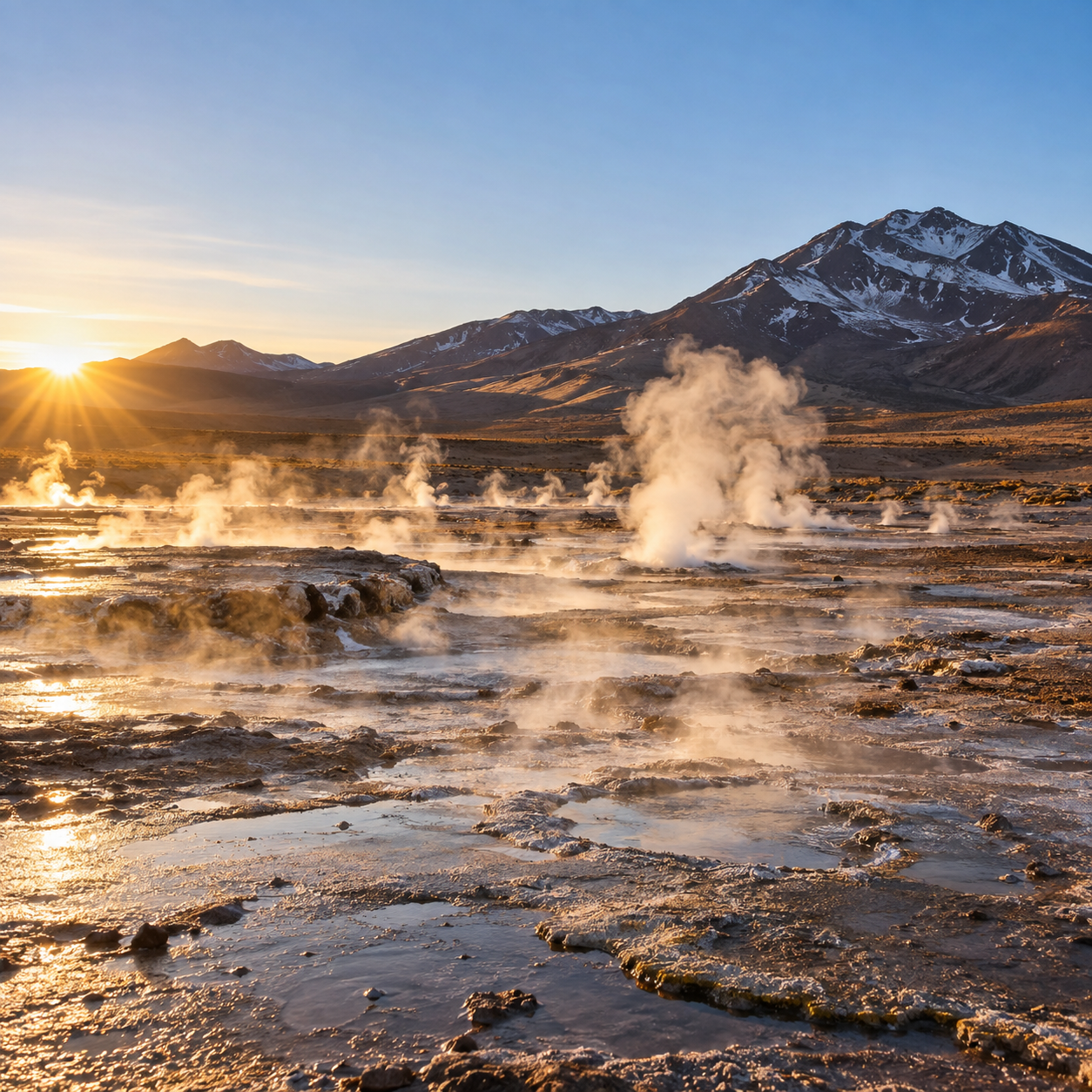 Géiser del Tatio y Machuca — Compartido con entrada y desayuno